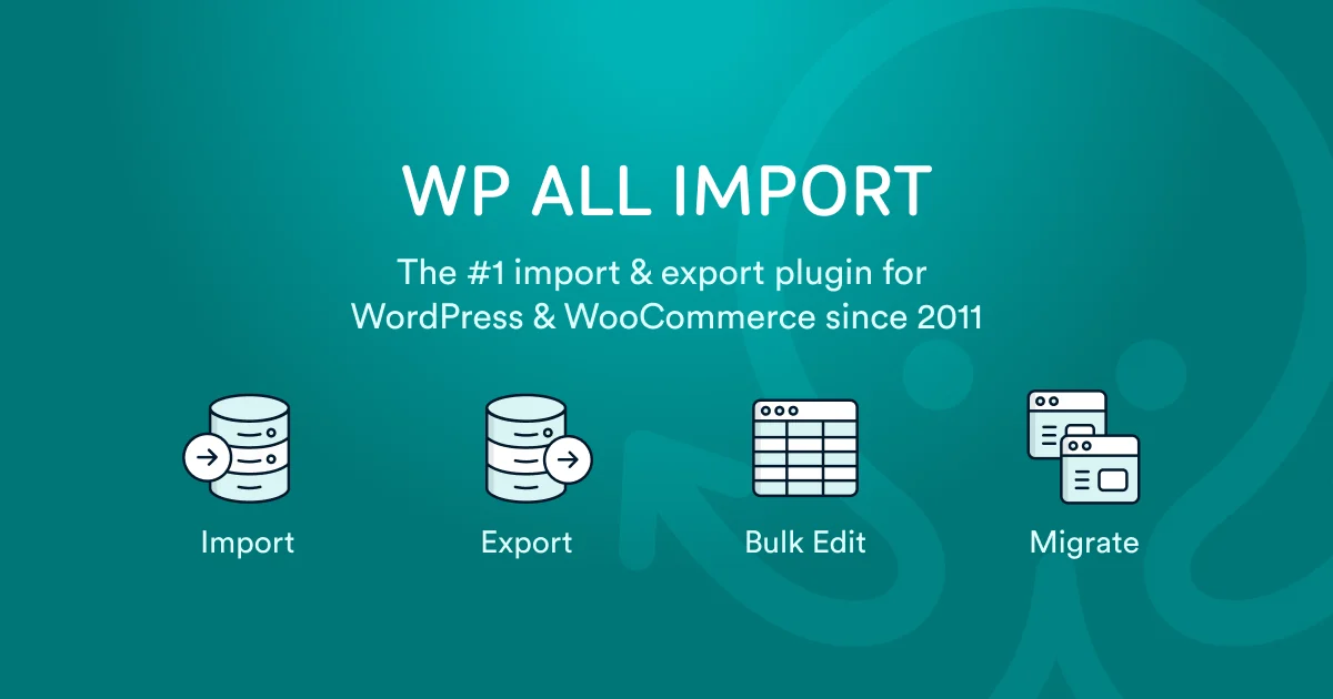 WP All Import Pro banner