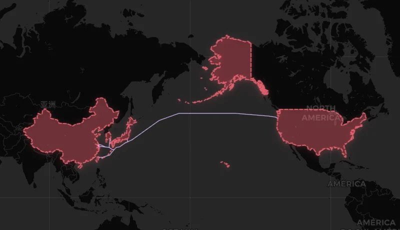 中国到美国海底光缆-1